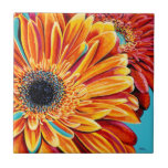 Kleurenverbranding II Tegeltje<br><div class="desc">Floral</div>