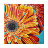 Kleurenverbranding II Tegeltje (Voorkant)