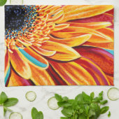 Kleurenverbranding II Theedoek (Gevouwen)