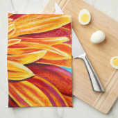 Kleurenverbranding II Theedoek (Quarter Fold)