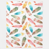 Kleurenveren Fleece Deken (Voorkant)