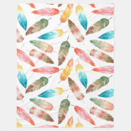 Kleurenveren Fleece Deken