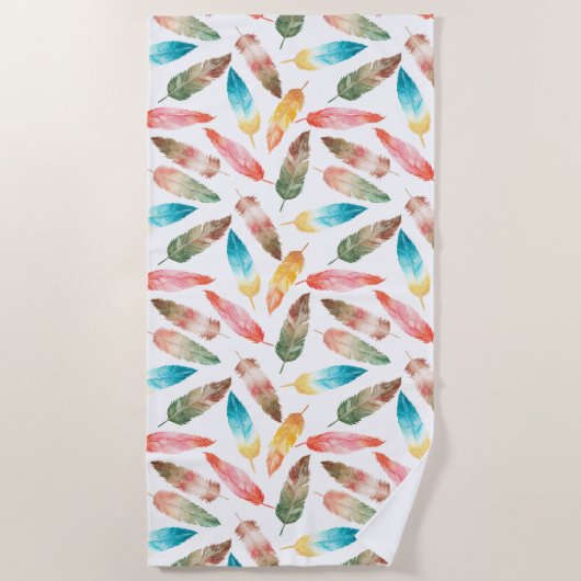 Kleurenveren Strandlaken (Voorkant)