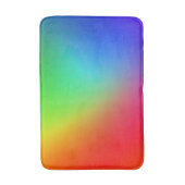 Kleurenverloop van de regenboog badmat (Voorkant Verticaal)