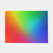 Kleurenverloop van de regenboog deurmat (Voorkant)