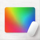 Kleurenverloop van de regenboog muismat (Met muis)
