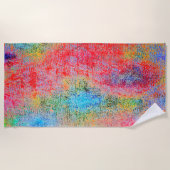 Kleurenvernietiging Strandlaken (Voorkant)