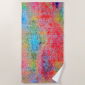 Kleurenvernietiging Strandlaken (Voorkant)