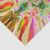 Kleurenvezelpapier Tissuepapier (Detail)