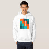Kleurenvierkantjes Hoodie (Voorkant volledig)