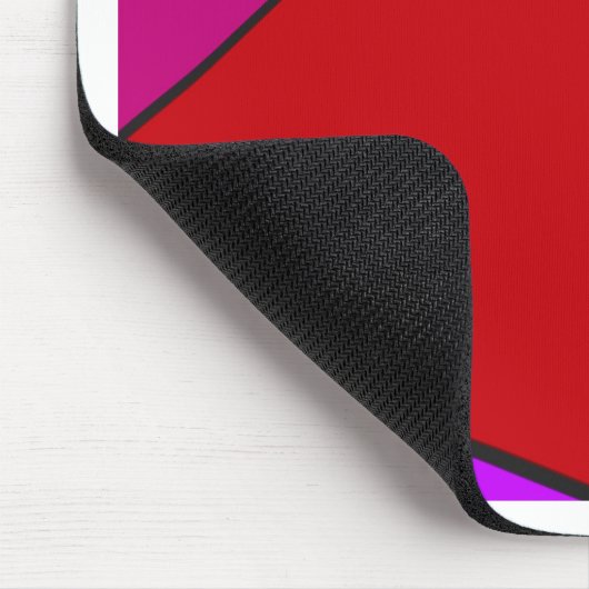 Kleurenvierkantjes Muismat (Hoek)