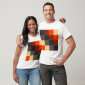 Kleurenvierkantjes T-shirt (Unisex)