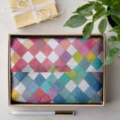 Kleurenvierkantjes voor waterverf Kunstpapier Weef Tissuepapier (Geschenk)