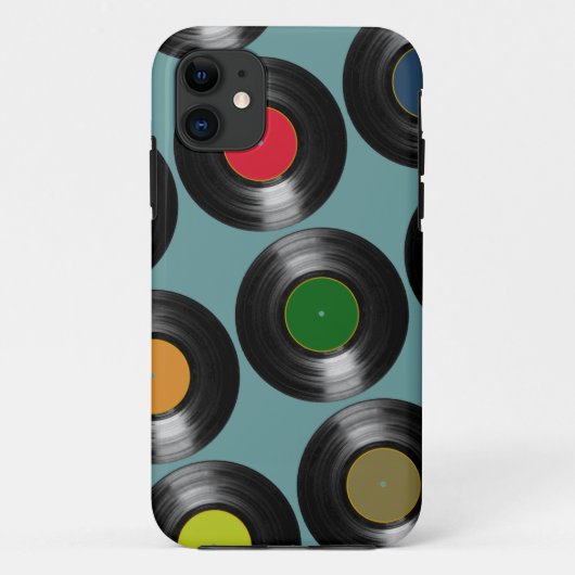 kleurenvinylarchiefpatroon Case-Mate iPhone case (Achterkant)