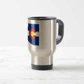 Kleurenvlag Arizona: omtrek Reisbeker (Voorkant rechts)