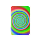Kleurenvlees 7 Swirl Bath Mat (Voorkant Verticaal)