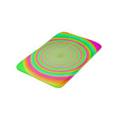 Kleurenvlees 9 Swirl Bath Mat (Gekanteld)