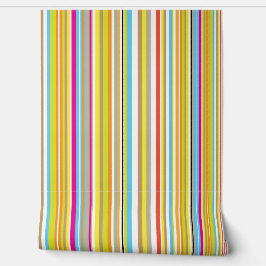 Kleurenvormig bandontwerp behang