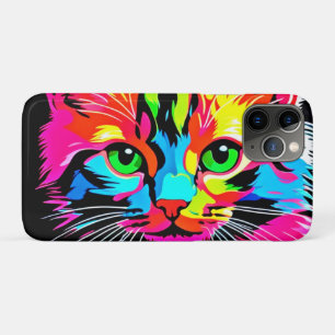 Kleurenvormig katteontwerp Case-Mate iPhone case