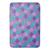 Kleurenvormig patroon van zeemschalen badmat (Voorkant Verticaal)