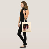 Kleurenvrouw | Christelijke bijbelse versie Tote Bag (Voorkant (model))