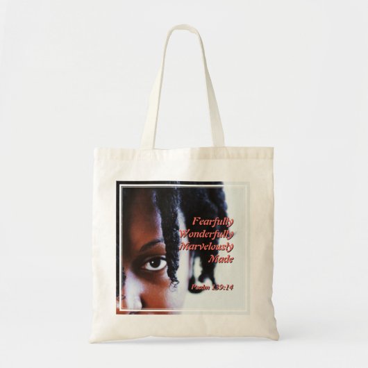 Kleurenvrouw | Christelijke bijbelse versie Tote Bag (Voorkant)