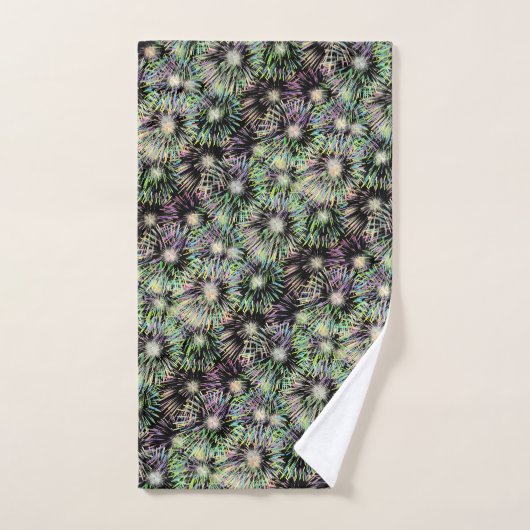 Kleurenvuurwerk Bad Handdoek (Handdoek)