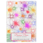 Kleurenvuurwerk Klembord (Achterkant)