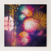 Kleurenvuurwerk Legpuzzel (Horizontaal)