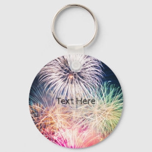 Kleurenvuurwerk Sleutelhanger