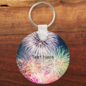 Kleurenvuurwerk Sleutelhanger (Voorkant)