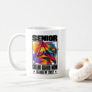 Kleurenwachten Moeder Senior Klas van 2027 Band Ou Koffiemok
