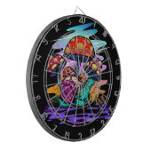 Kleurenwereld Dartbord (Voorkant Links)