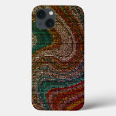 Kleurenwervel digitaal Abstract Case-Mate iPhone Case (Achterkant)