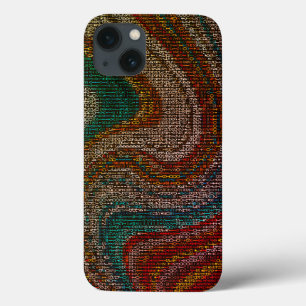 Kleurenwervel digitaal Abstract Case-Mate iPhone Case