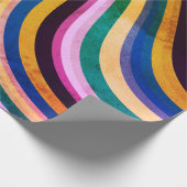 Kleurenwervelingen inpakpapier (Hoek)