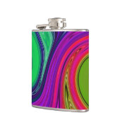 Kleurenwervelkolf Heupfles (Links)