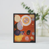 Kleurenwiel, Abstracte kunst Briefkaart (Staand voorkant)