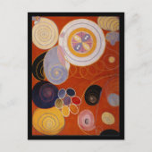 Kleurenwiel, Abstracte kunst Briefkaart (Voorkant)