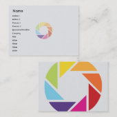 Kleurenwiel - Chubby Visitekaartje (Voorkant / Achterkant)