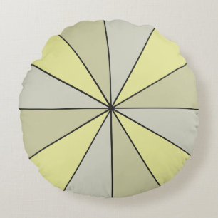 Kleurenwiel Geel Rond Kussen