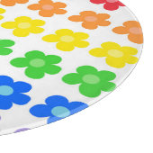 Kleurenwiel harmonie in bloemenontwerp snijplank (Hoek)