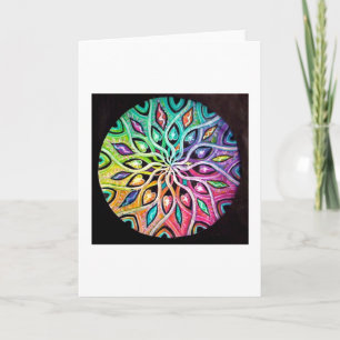 KLEURENWIEL MANDALA KAART