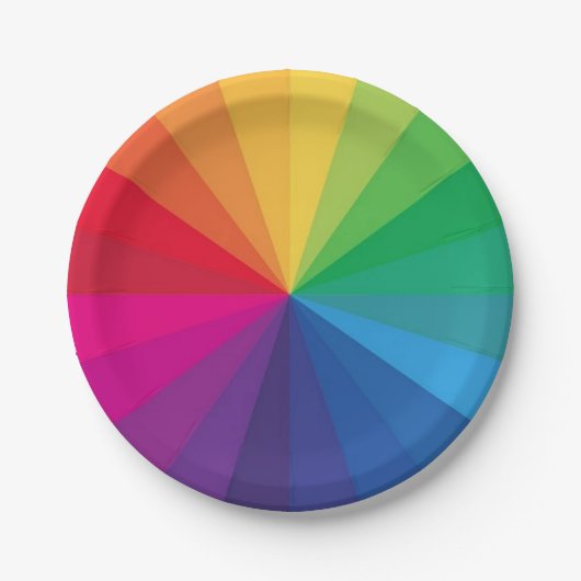 KLEURENWIEL PAPIEREN BORDJE (Voorkant)