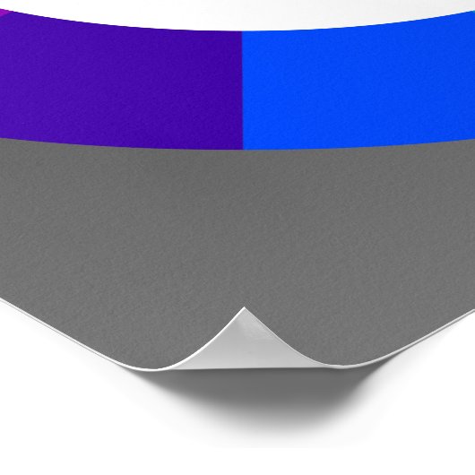 Kleurenwiel Poster (Hoek)