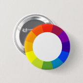kleurenwiel ronde button 5,7 cm (Voorkant /achterkant)