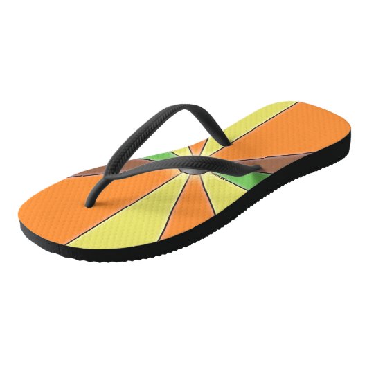 Kleurenwiel Teenslippers (Schuin)