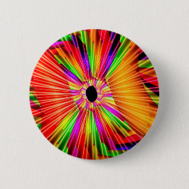 Kleurenwiel Vierkante Button 5,1 Cm