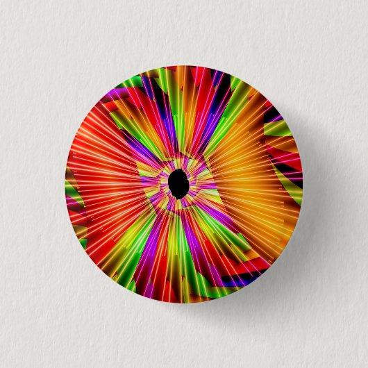 Kleurenwiel Vierkante Button 5,1 Cm (Voorkant)