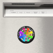 Kleurenwielschilderplaat Magneet (Insitu (Vaatwasser))